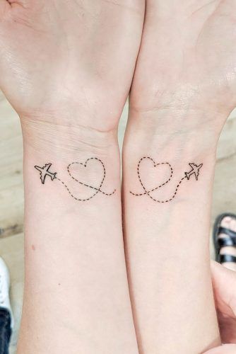 18 Cute And Meaningful Best Friend Tattoos - GlamiVibe