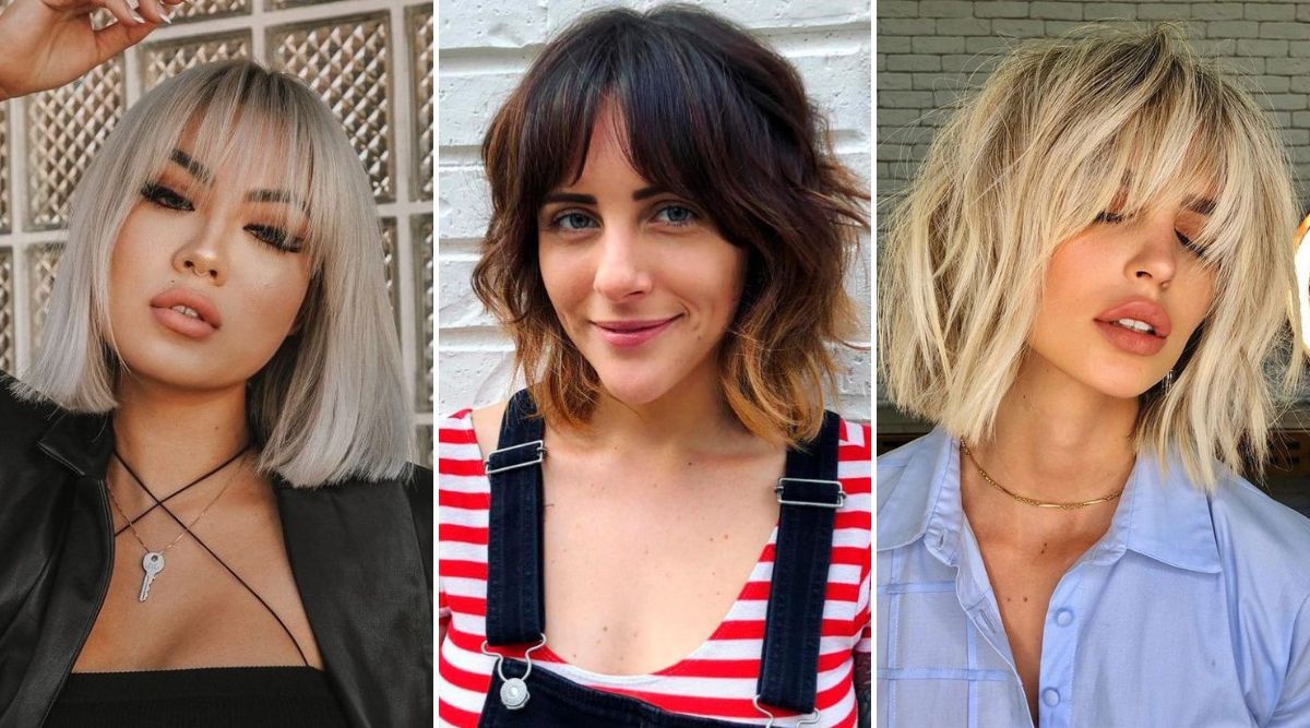 long bobs with bangs