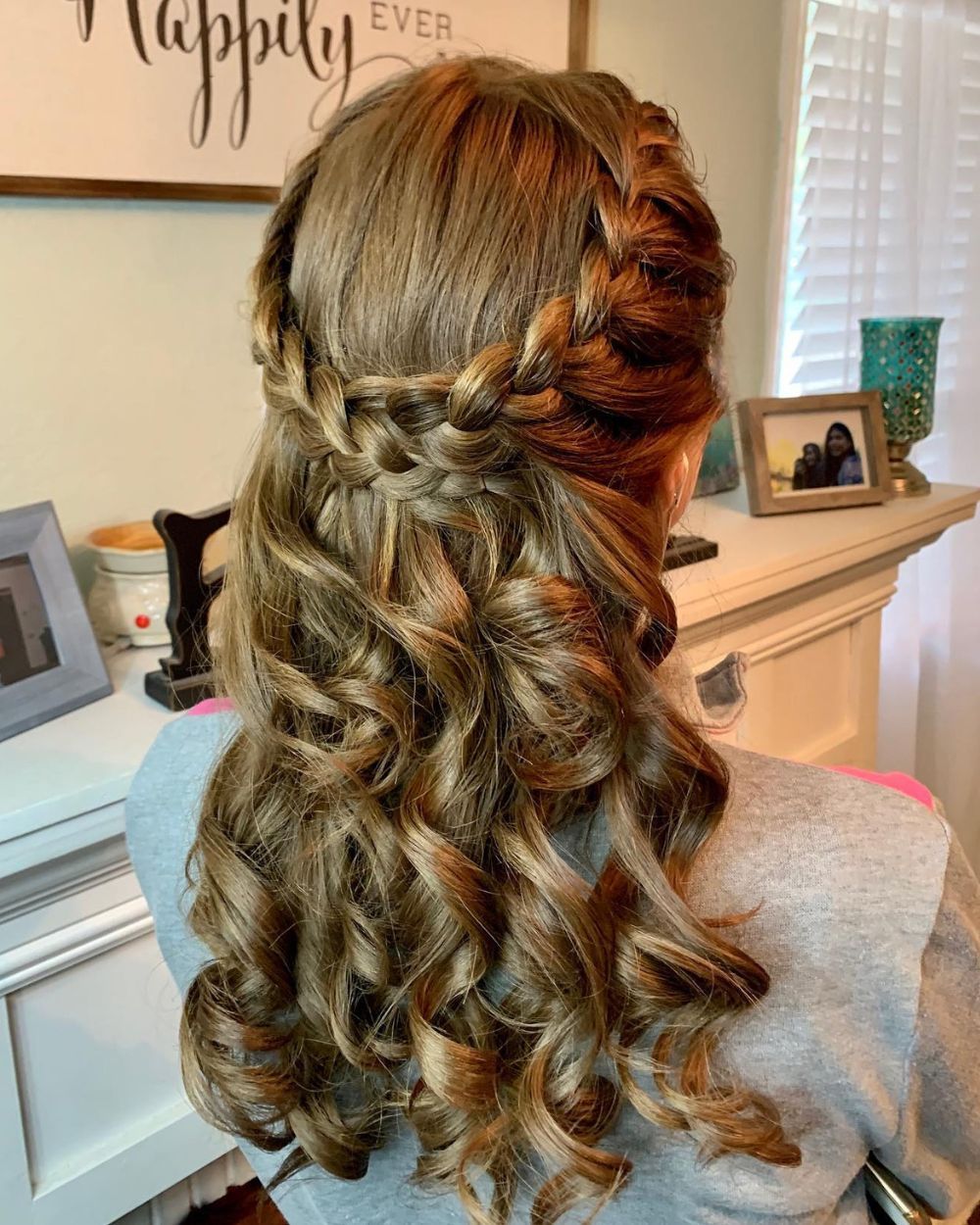 Thanksgiving hairstyles beautiful braided crown